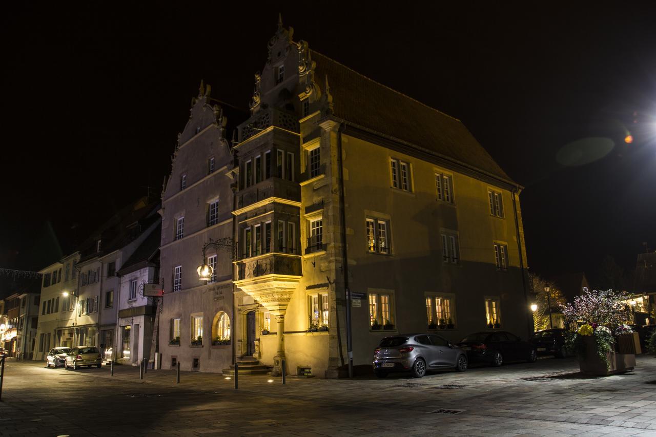 Hotel Restaurant L'Orchidee Ensisheim Exterior foto